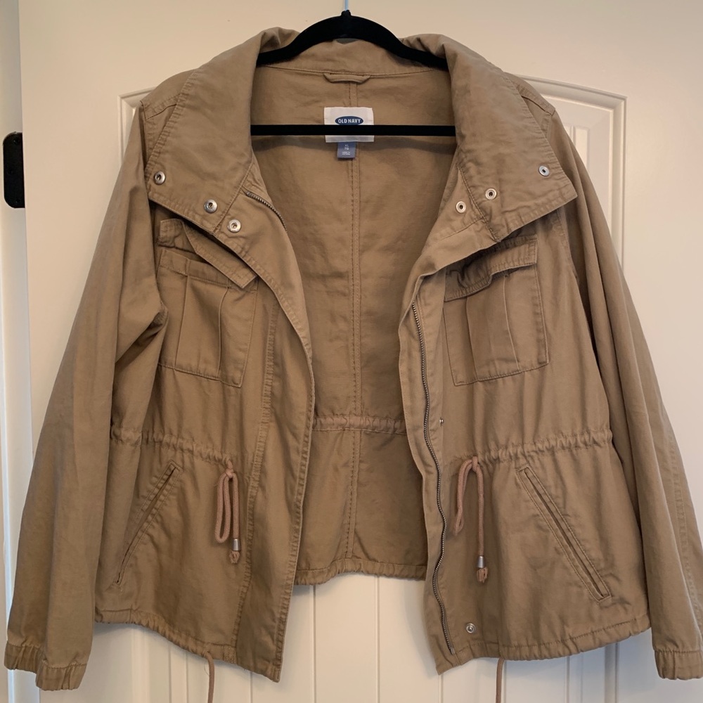Old Navy Khaki Jacket Women’s XL